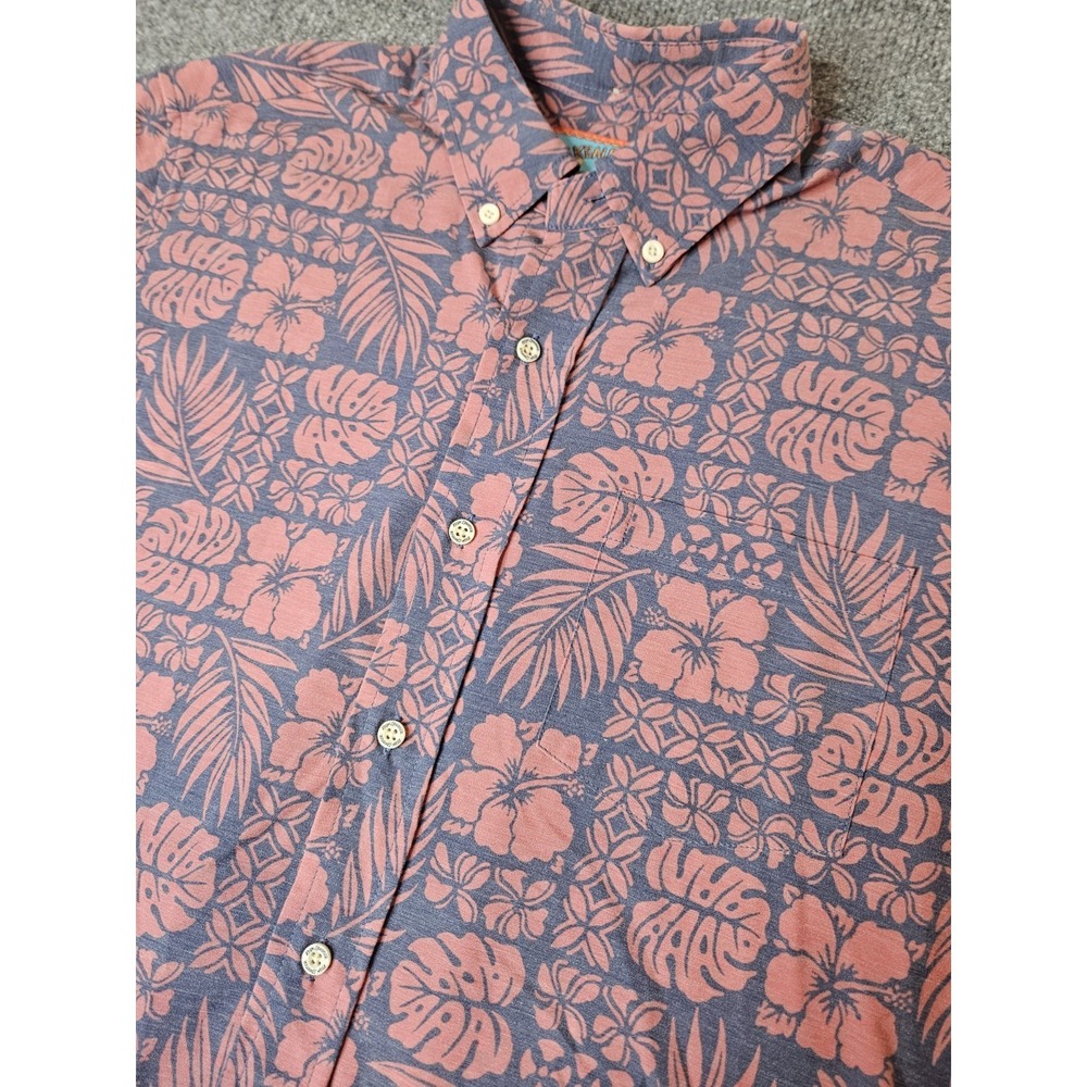Joe Kealoha By Reyn Spooner Mens Hawaiian Shirt Aloha Size Small Microfiber